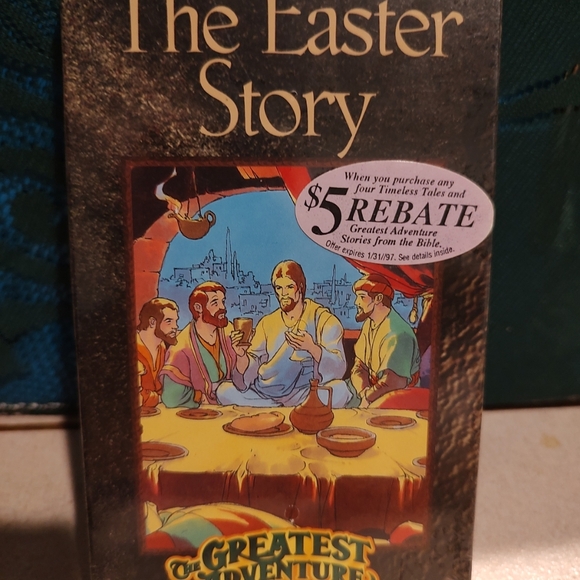 Product is a brand new limited edition VHS tape titled Greatest Adventure Easter - Picture 2 of 11